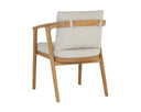 Palazzo Cream Dining Armchair Coraline by Matho Sun, view 4