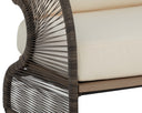 Stinson Cream Lounge Chair Toulon by Matho Sun, view 5