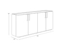Cream Sideboard Jamille by Matho Sun, view 7