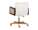 Linoso Ivory Office Chair Claudette by Matho Sun, view 4