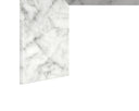 Marble Look White Bench Nomad by Matho Sun, view 7