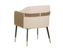 Napa Beige / Napa Tan Dining Armchair Carter by Matho Sun, view 4