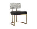 Bravo Black / Halton Birch Dining Chair Larissa by Matho Sun