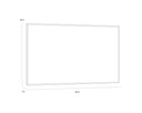 60" X 40" Natural Floater Frame Fury Abstract Dream State by Matho Sun, view 2