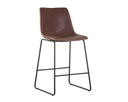 Antique Brown Counter Stools set of 2 Cal by Matho Sun