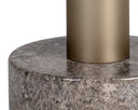 Gold Grey Marble / Charcoal Grey End Table Monaco by Matho Sun, view 4