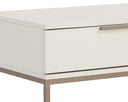 Large Champagne Gold Cream Nightstand Rebel by Matho Sun, view 5