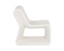 White Lounge Chair Odyssey by Matho Sun, view 2