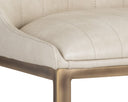 Bravo Cream Dining Chairs set of 2 Halden by Matho Sun, view 5