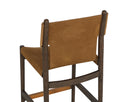 Nubuck Caramel Leather Counter Stool Argus by Matho Sun, view 5