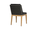 Natural Arashi Black Dining Chair Sorrento by Matho Sun, view 7
