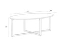 Oval Coffee Table Kiara by Matho Sun, view 7