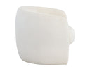 Bergen Ivory Lounge Chair Mircea by Matho Sun, view 3