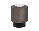 Gunmetal End Table Bernaby by Matho Sun, view 2
