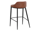 Cinnamon Brown Barstool Astra by Matho Sun, view 4
