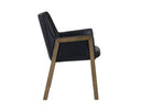 Bravo Black Dining Armchair Bernadette by Matho Sun, view 3