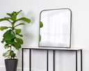 Black Wall Mirror Calabasas by Matho Sun, view 3