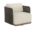 Stinson Cream Armchair Ravenna Swivel by Matho Sun