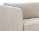 Danny Cream Sofa Leander by Matho Sun, view 5