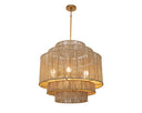 Natural Jute Chandelier Alyssa by Matho Sun, view 2