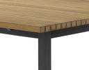 Natural 83" To 107" Dining Table Geneve Extension by Matho Sun, view 6