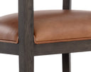 Brown Shalimar Tobacco Leather Counter Stool Brylea by Matho Sun, view 5