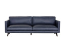 Cortina Ink Leather Sofa Rogers by Matho Sun, view 2