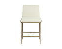 Geralt Linen Counter Stool Lathan by Matho Sun, view 2
