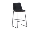 Antique Black Barstools set of 2 Cal by Matho Sun
