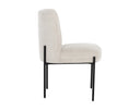 Black Danny Ivory Dining Chair Richie by Matho Sun, view 2