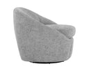 Husky Grey Lounge Chair Bliss Swivel by Matho Sun, view 3