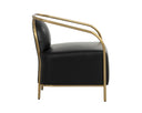 Cantina Black Lounge Chair Cicero by Matho Sun, view 3