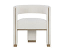 Rhea Light Barley Dining Armchair Adamina by Matho Sun, view 2