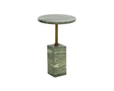 Marble Look Sage End Table Mizani by Matho Sun, view 2