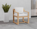 Stinson White Dining Armchair Tahiti by Matho Sun, view 6