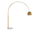 Brass Floor Lamp Vern by Matho Sun