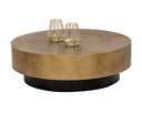 Antique Brass Coffee Table Bernaby by Matho Sun