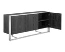 Stainless Steel Grey Sideboard Dalton by Matho Sun, view 3
