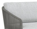 Warm Grey Gracebay Light Grey Armchair Allariz Swivel by Matho Sun, view 6