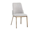 Belfast Heather Grey / Bravo Metal Dining Chairs set of 2 Marie by Matho Sun