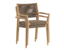 Natural Dining Armchairs set of 2 Kavala Stackable by Matho Sun, view 2