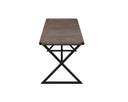 Vintage Cognac Leather Bench Elon by Matho Sun, view 4