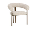 Antique Bronze Noah Ecru Dining Armchair Oniva by Matho Sun