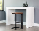 Black Bravo Cognac Barstools set of 2 Boone by Matho Sun, view 4