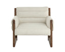 Geralt Linen Lounge Chair Ferguson by Matho Sun, view 2