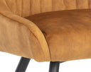 Nono Tapenade Gold Dining Chair Chardon by Matho Sun, view 4