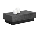 Gunmetal Coffee Table Blakely by Matho Sun