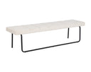 Chacha Cream Bench Casimir by Matho Sun, view 2