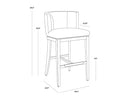 Quarry Barstool Hayden by Matho Sun, view 6