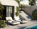 Palazzo Cream Lounger Geneve by Matho Sun, view 8